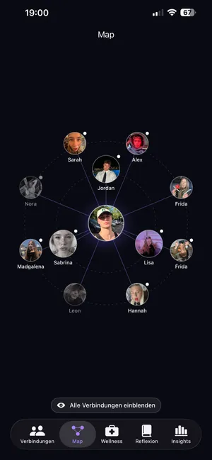 Polycule Map – Roster App Screenshot